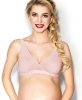 Biustonosz soft Mitex bez fiszbin Lilly Basic Pink Mama